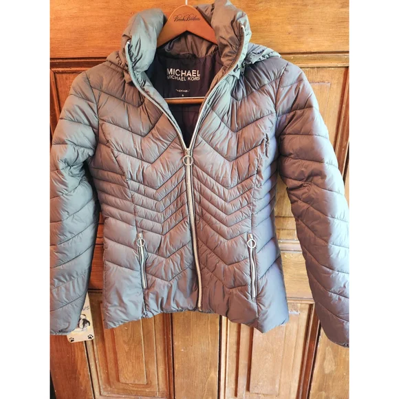 Womens michael kors puffer coat - Picture 3 of 9